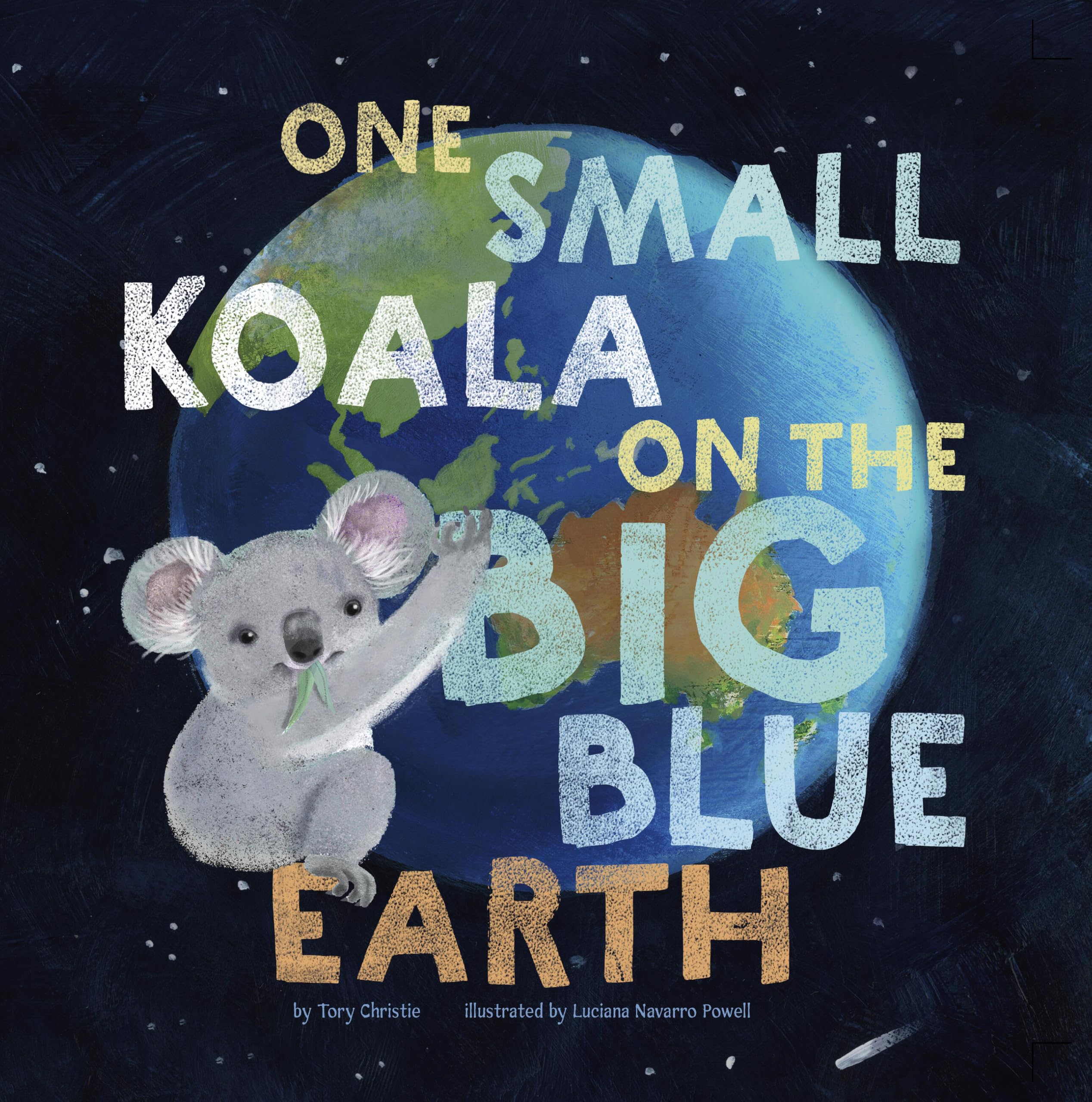 One Small Koala On The Big Blue Earth