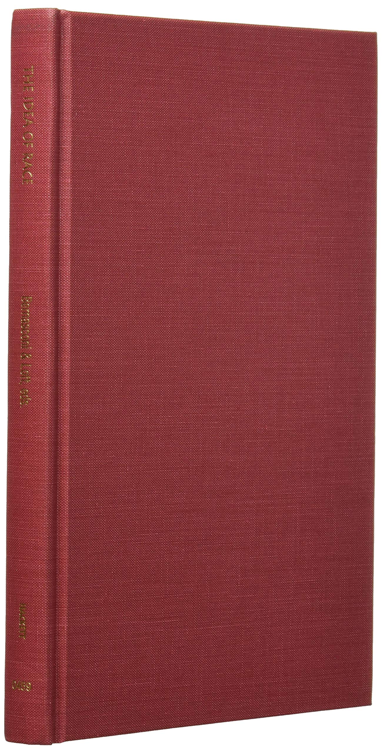 The Idea of Race (Hackett Publishing Co.),Used