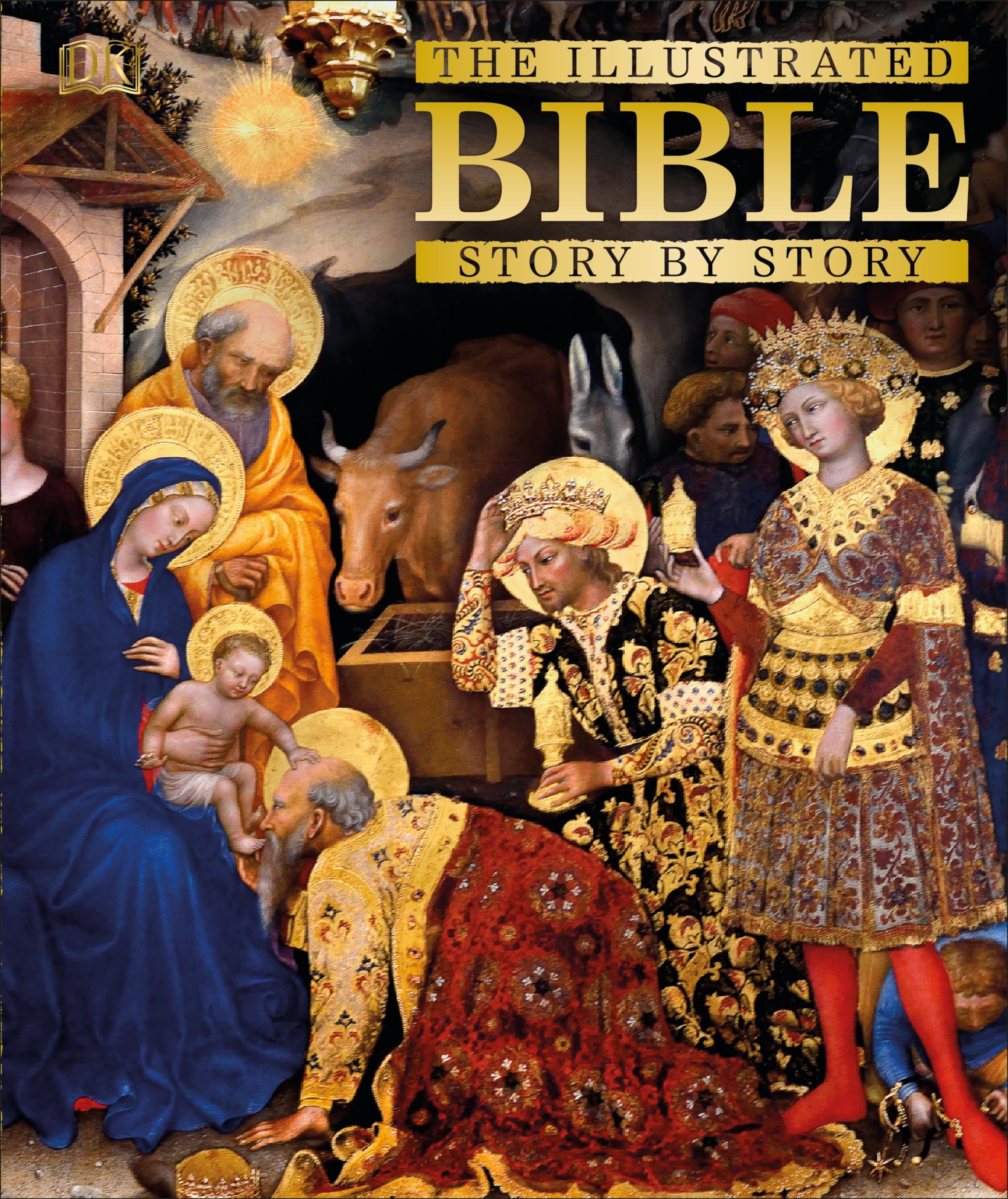 The Illustrated Bible Story By Story (Dk Bibles And Bible Guides),Used