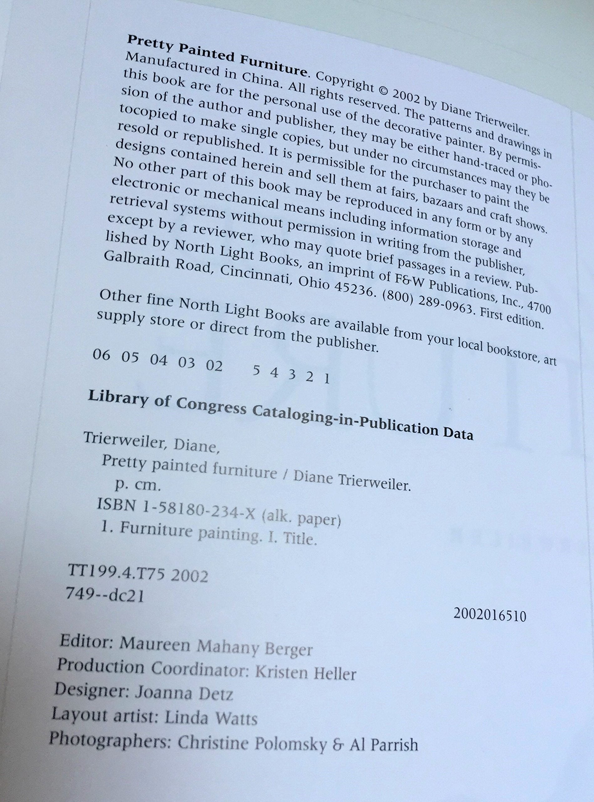 Pretty Painted Furniture,Used