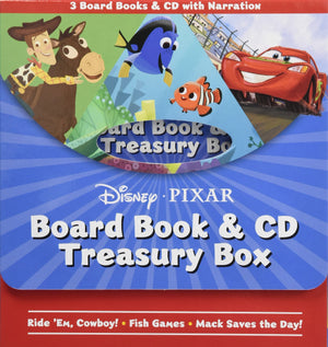Disney*Pixar Board Book & CD Treasury Box,Used
