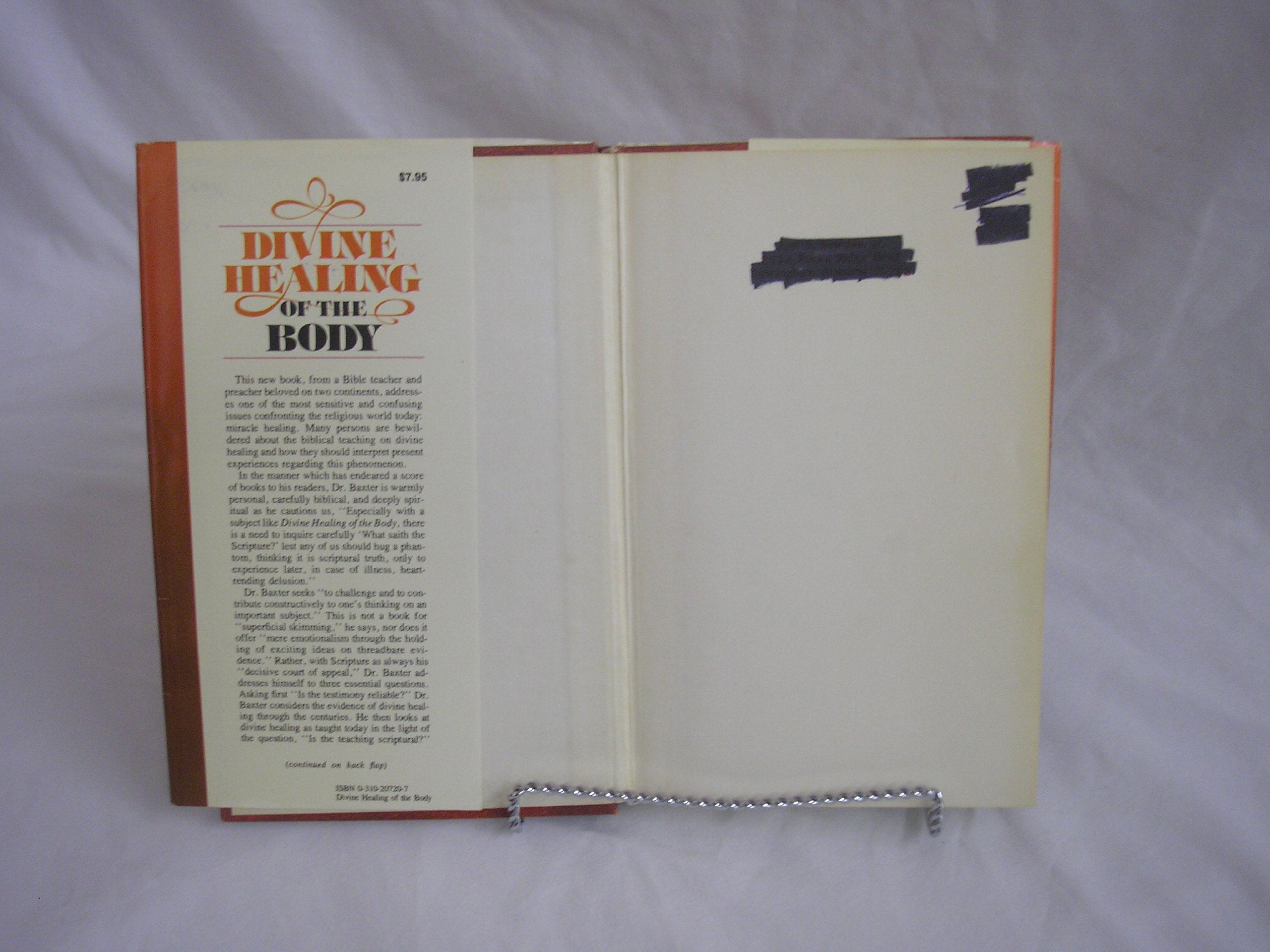 Divine Healing Of The Body