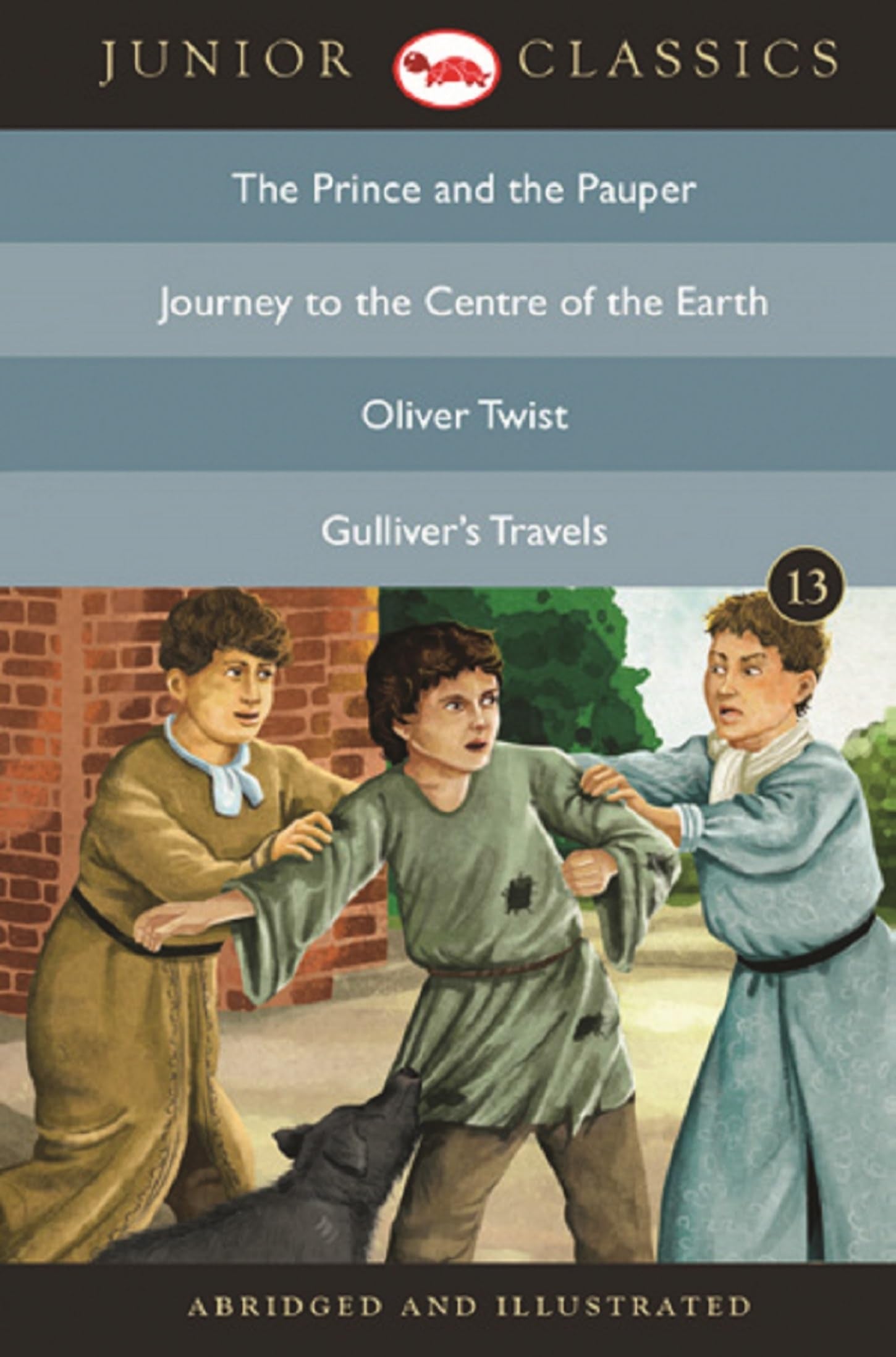 Junior Classic - Book 13 (The Prince And The Pauper, Journey To The Centre Of The Earth, Oliver Twist, GulliverS Travels) (Junior Classics)