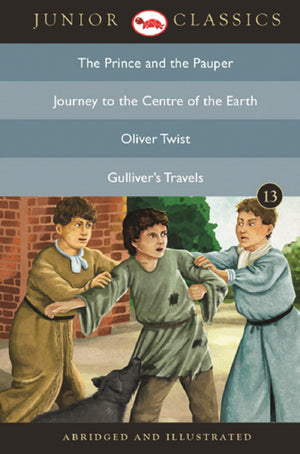 Junior Classic - Book 13 (The Prince And The Pauper, Journey To The Centre Of The Earth, Oliver Twist, GulliverS Travels) (Junior Classics)