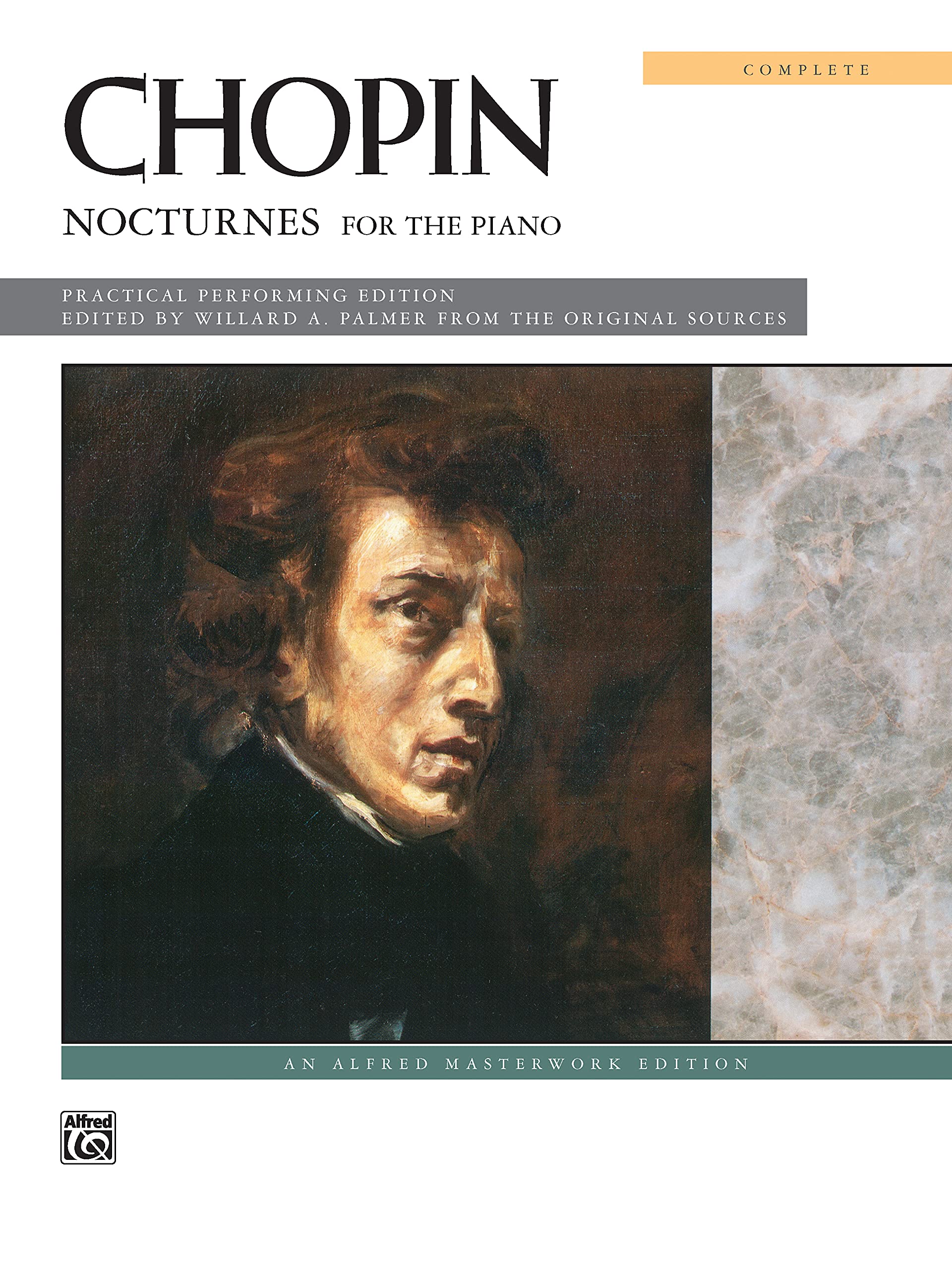 Chopin  Nocturnes (Complete): Comb Bound Book (Alfred Masterwork Edition),Used