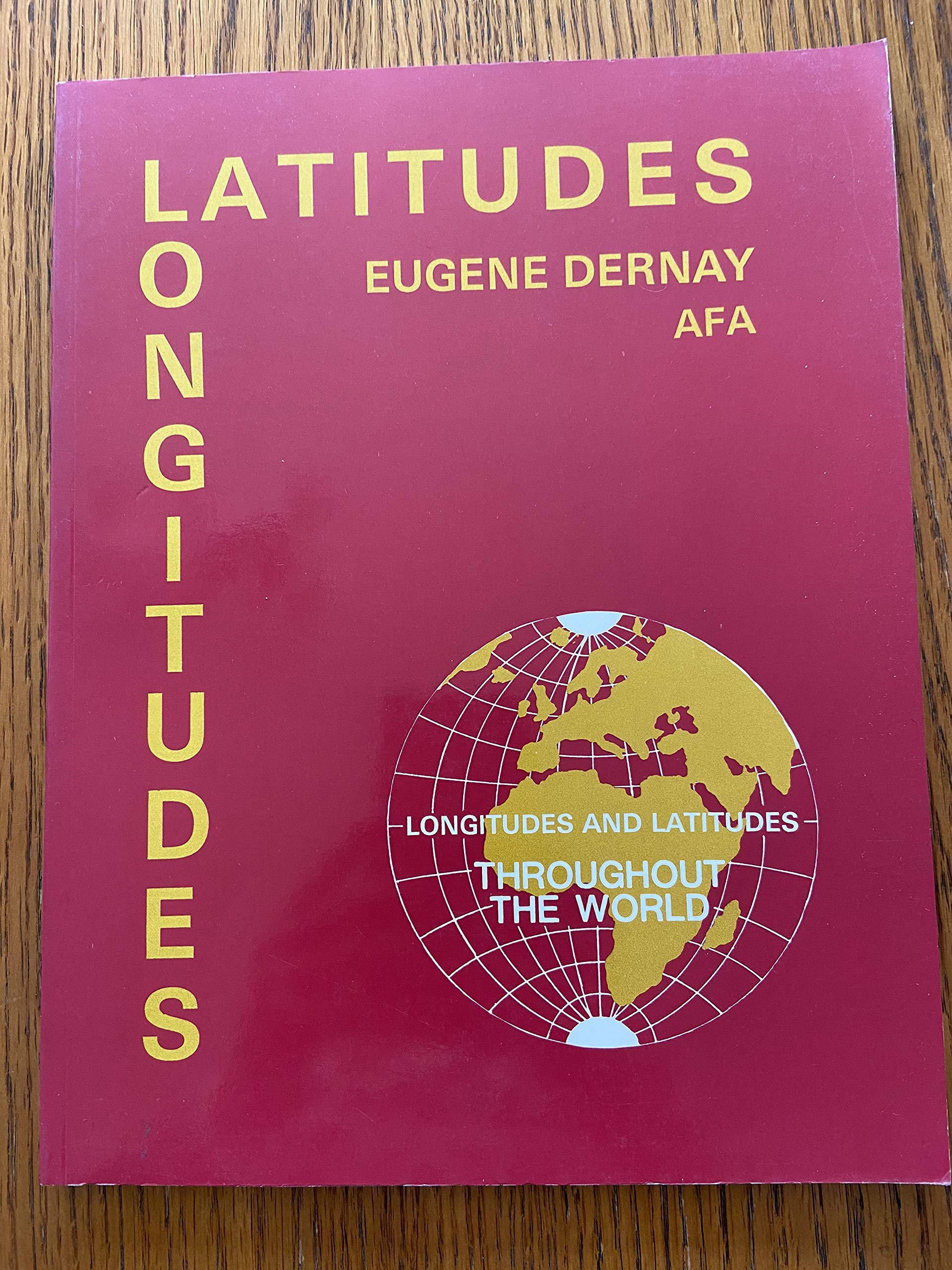 Longitudes And Latitudes Throughout The World,Used