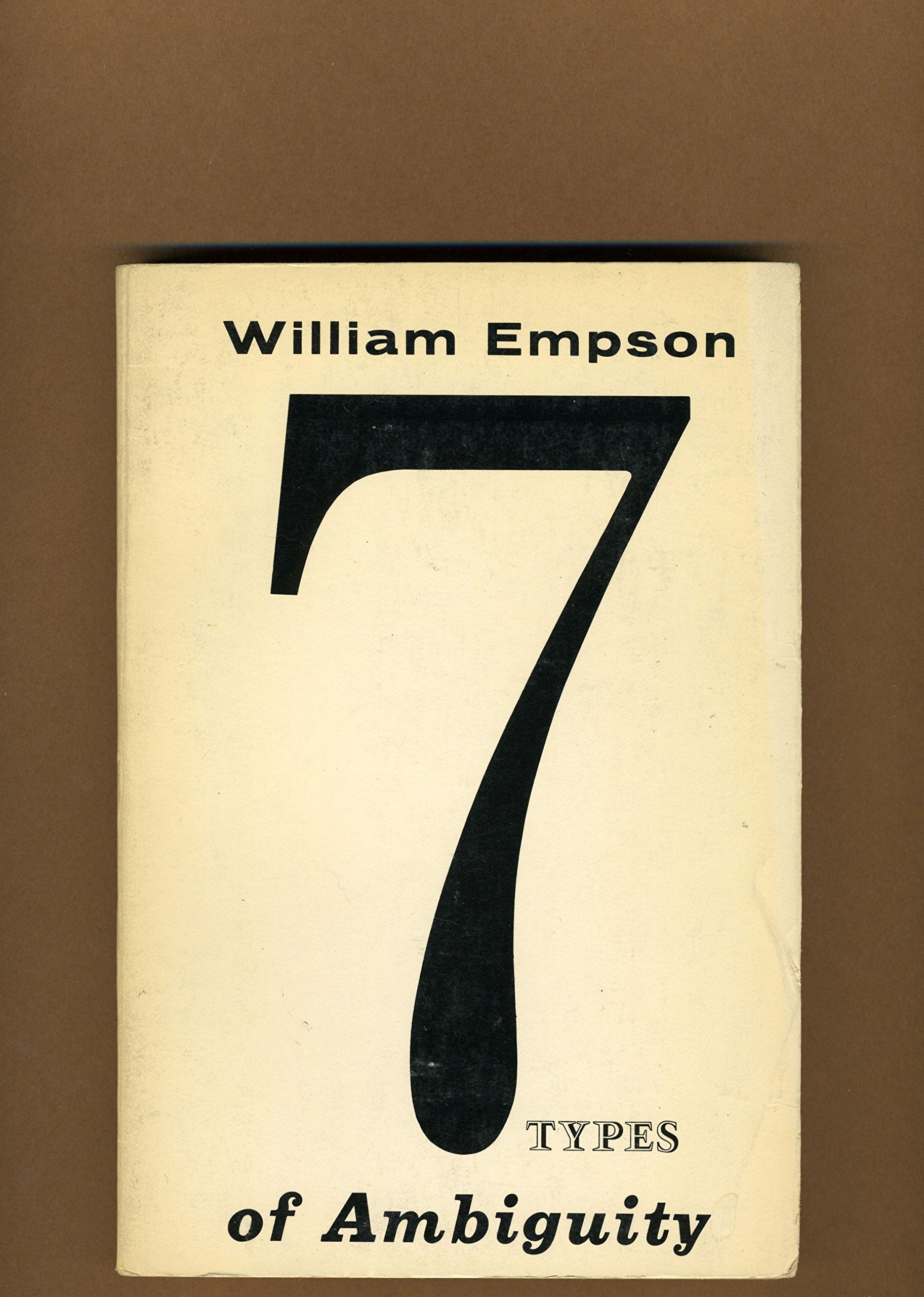 Seven Types Of Ambiguity,New