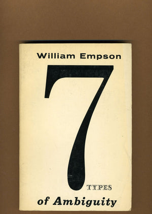 Seven Types Of Ambiguity,New