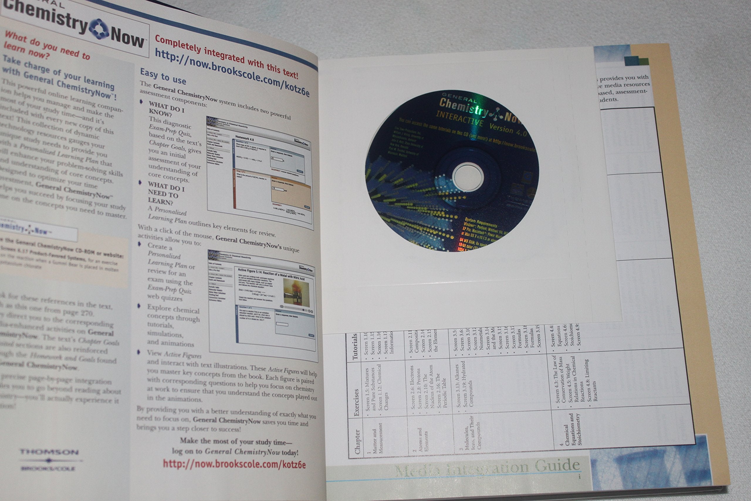 Chemistry and Chemical Reactivity (with General ChemistryNOW CDROM) (Available Titles CengageNOW),Used