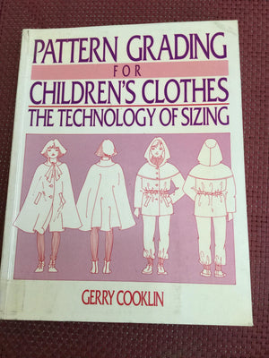 Pattern Grading for Children's Clothes,Used