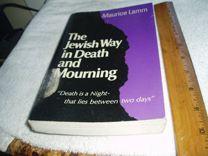 The Jewish Way In Death And Mourning (English And Hebrew Edition),Used