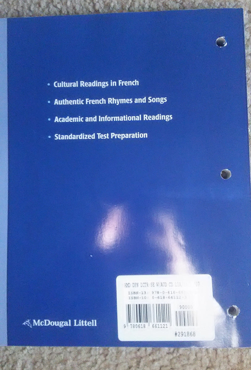 Discovering French, Nouveau!: Lectures Pour Tous Student Edition With Audio Cd Levels 1A/1B/1,Used