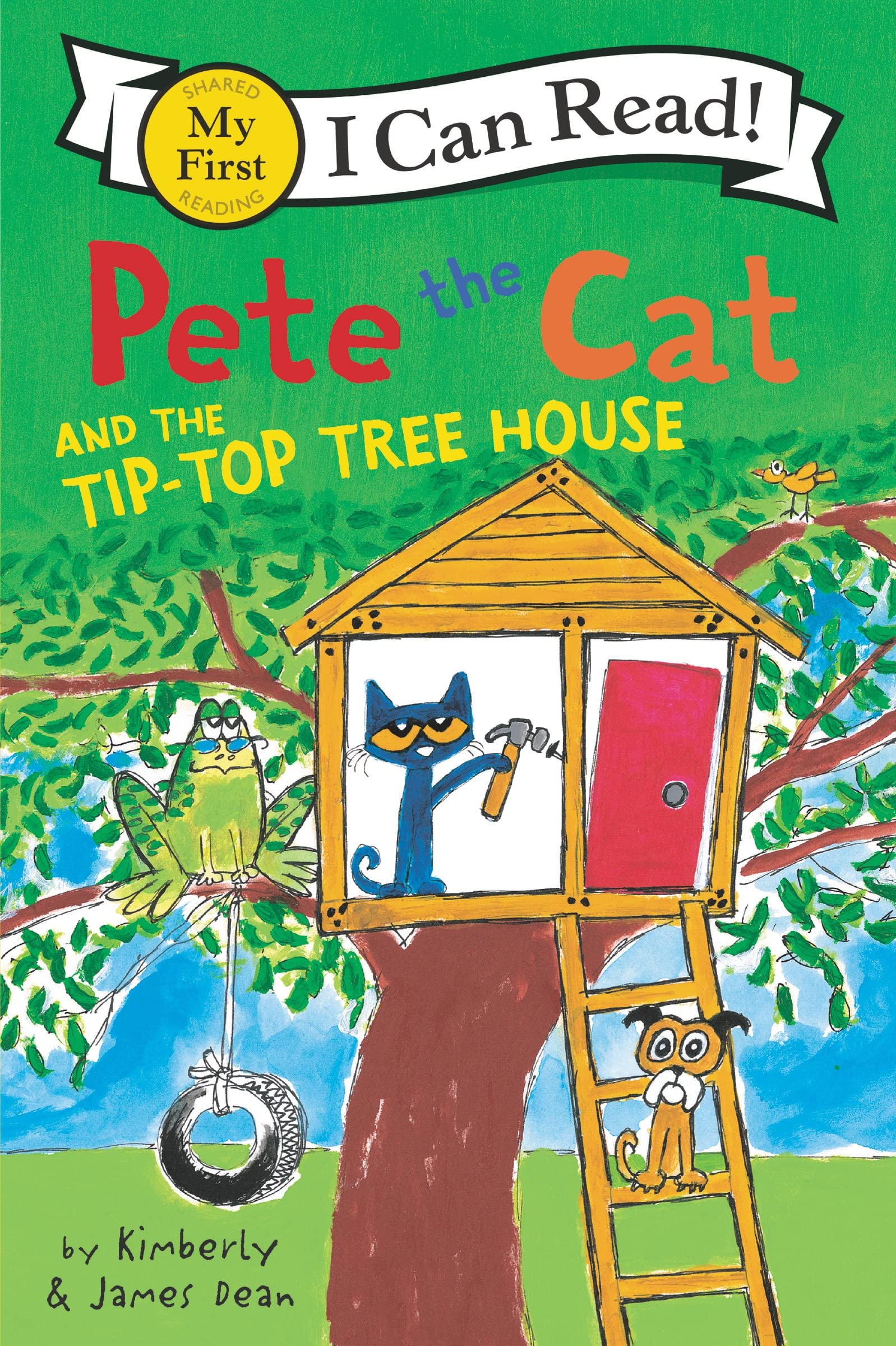 Pete The Cat And The Tiptop Tree House (My First I Can Read)-new
