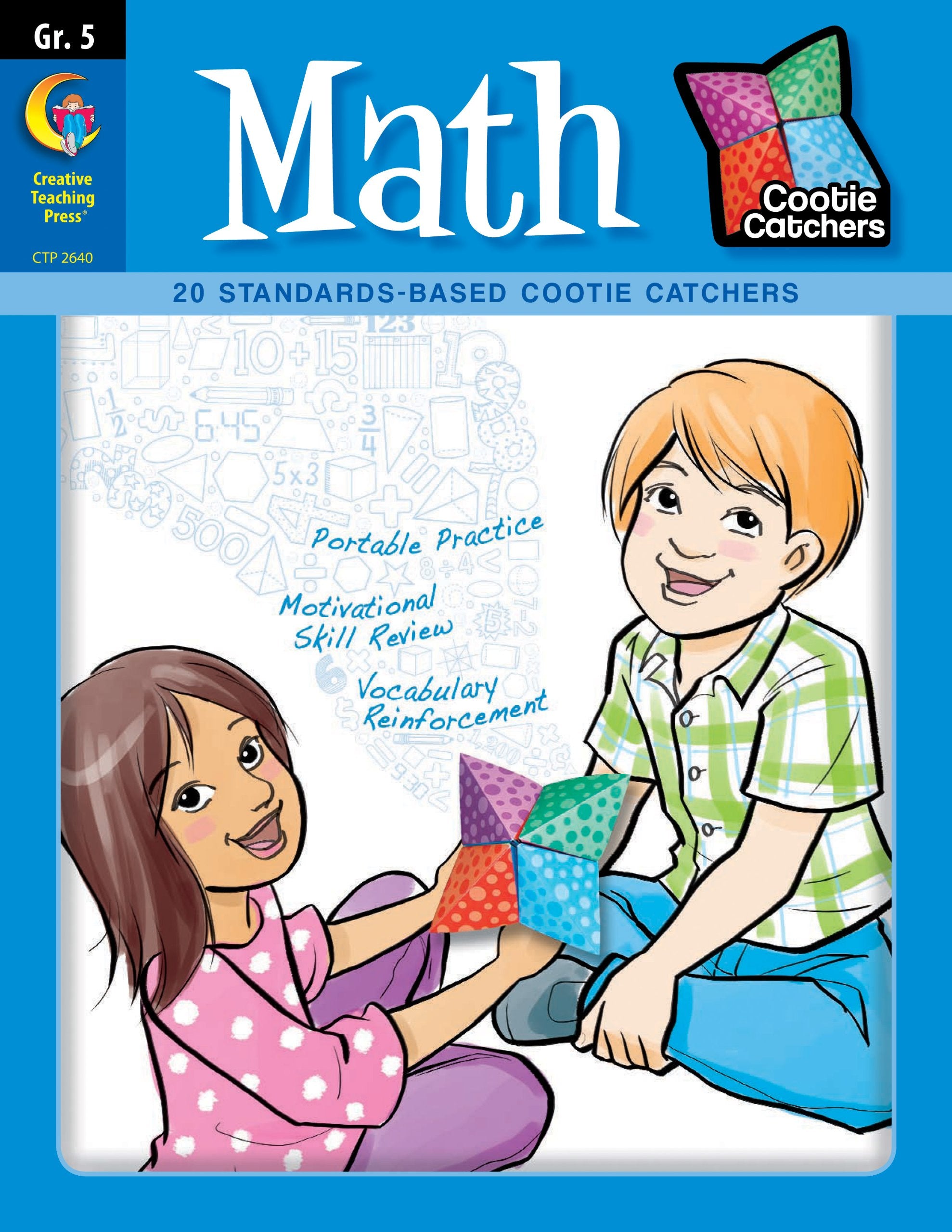 Cootie Catchers: Math, Grade 5,Used