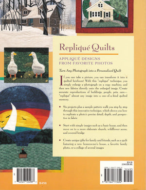 Replique Quilts: Applique Designs from Favorite Photos,Used