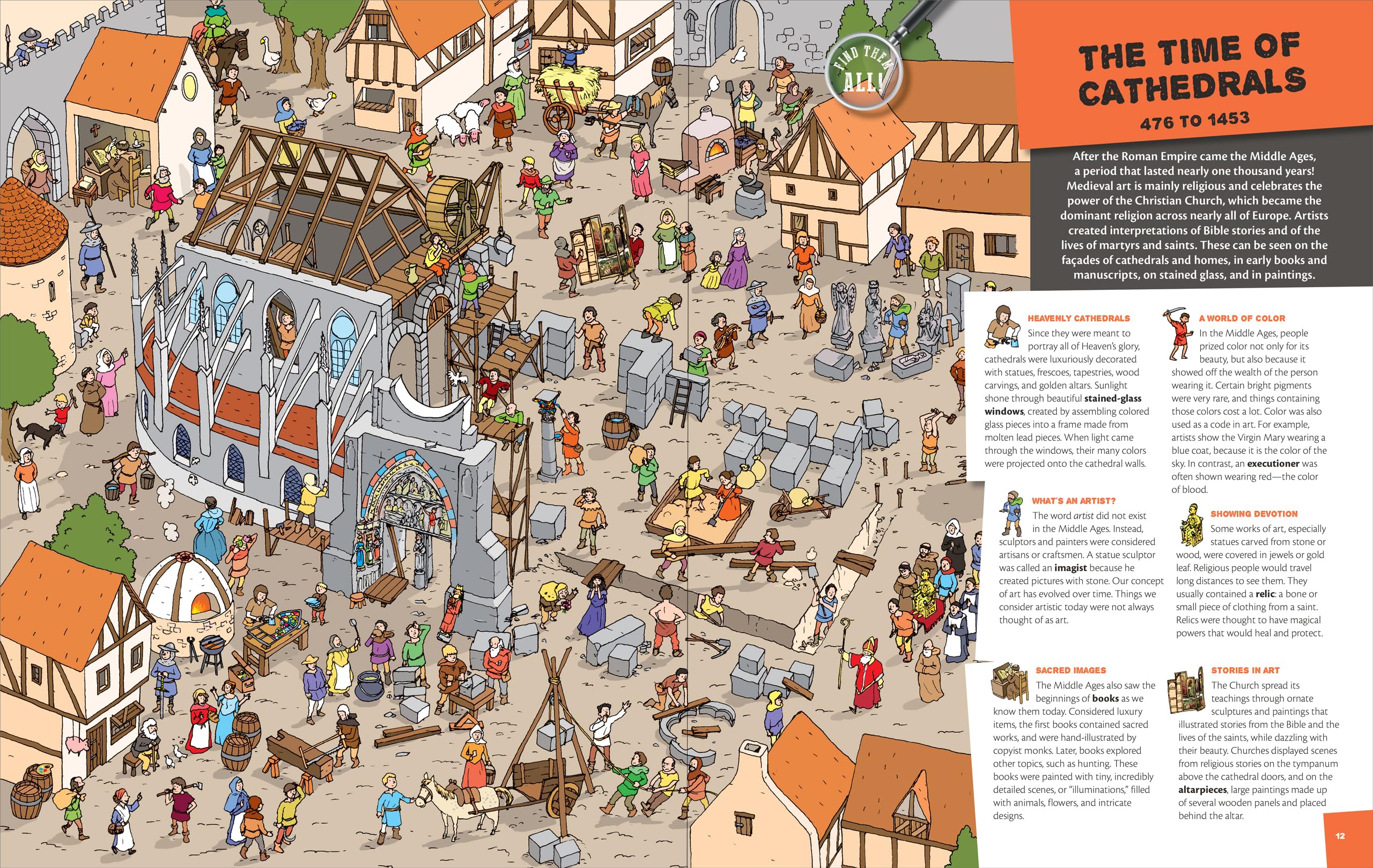 Seek & Find  Art Through the Ages,Used