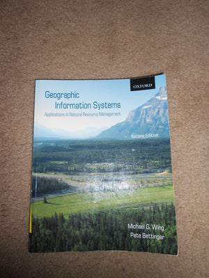 Geographic Information Systems: Applications In Natural Resource Management,New