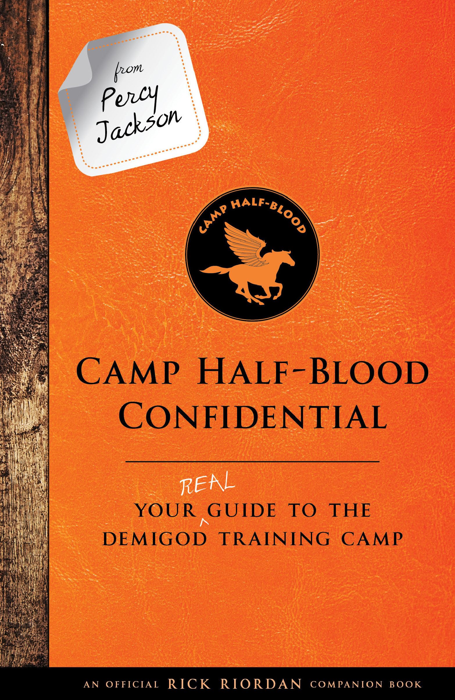 From Percy Jackson: Camp HalfBlood ConfidentialAn Official Rick Riordan Companion Book: Your Real Guide to the Demigod Trainin