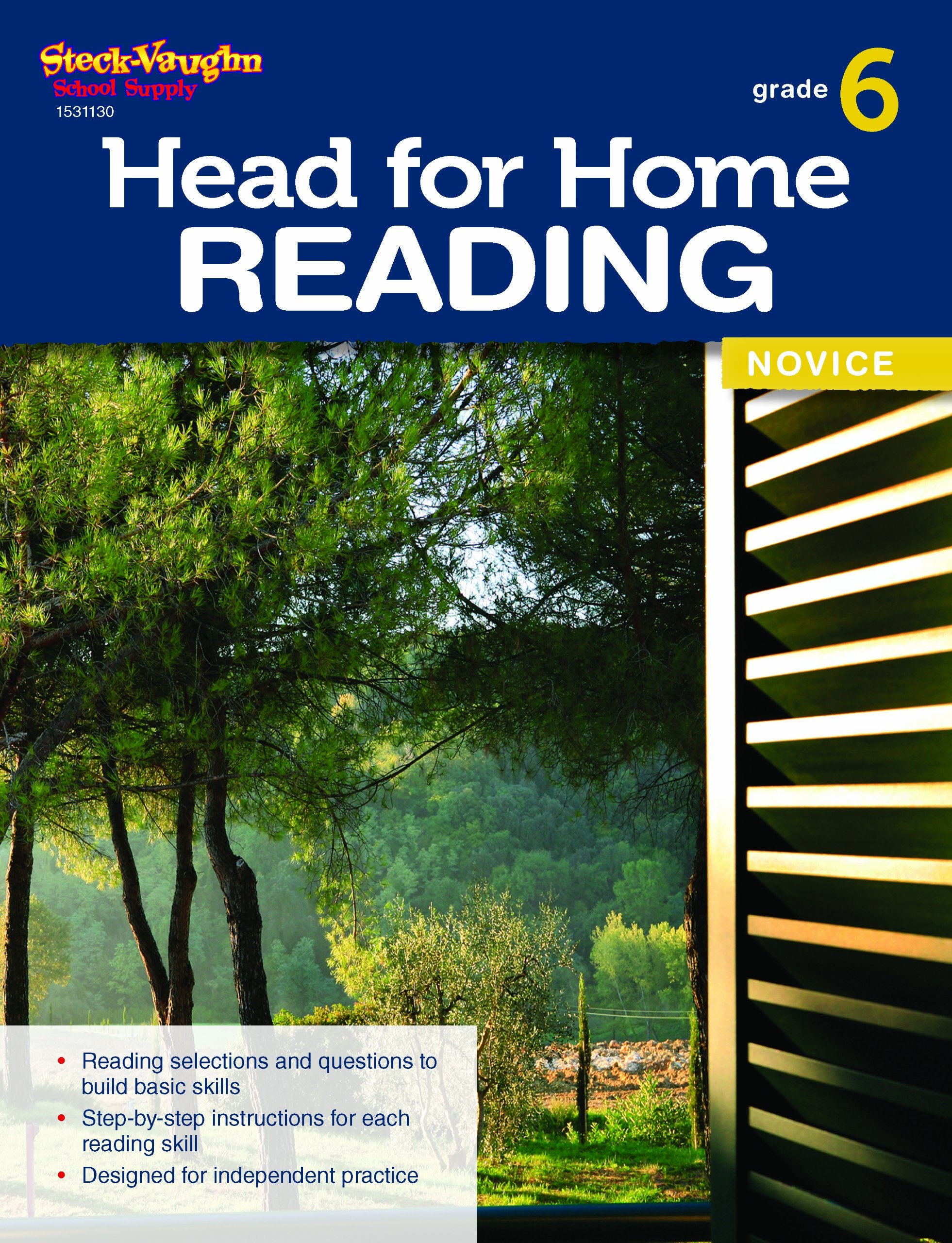 Head for Home Reading: Novice Workbook Grade 6,Used