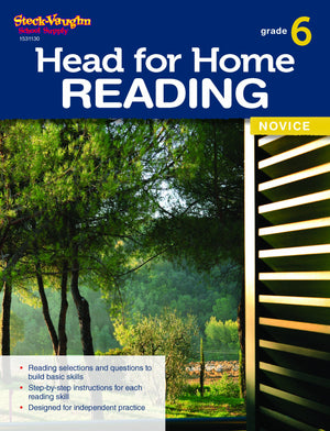 Head for Home Reading: Novice Workbook Grade 6,Used