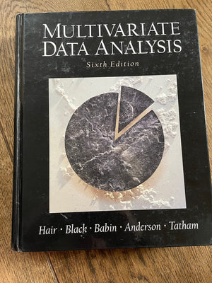 Multivariate Data Analysis,New