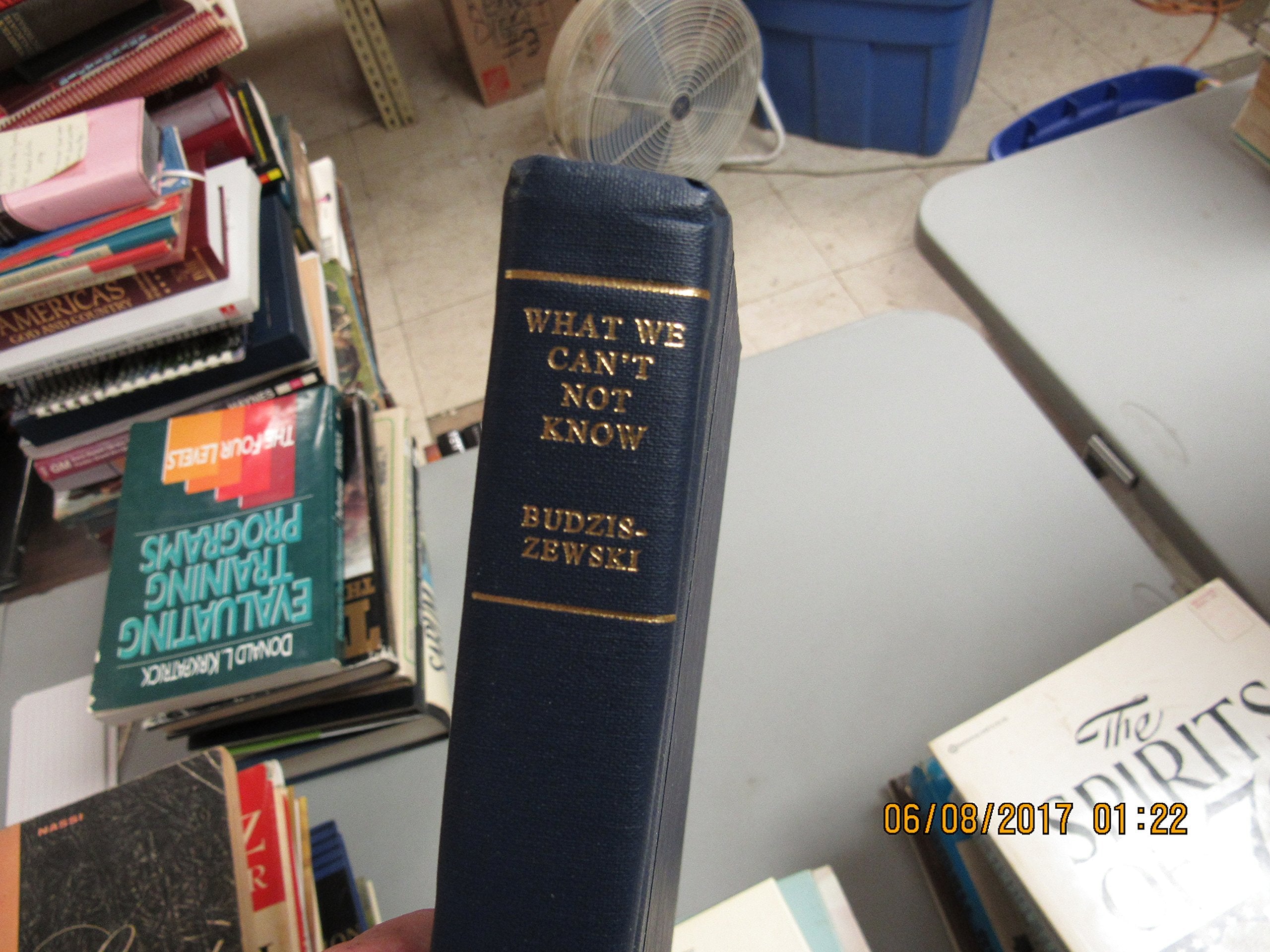 What We Can't Not Know: A Guide,Used