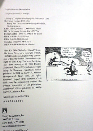 Krazy Kat: The Comic Art of George Herriman,New