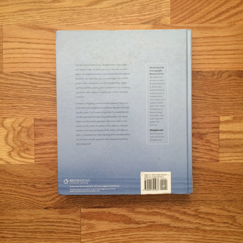 Oceanography: An Invitation to Marine Science,New