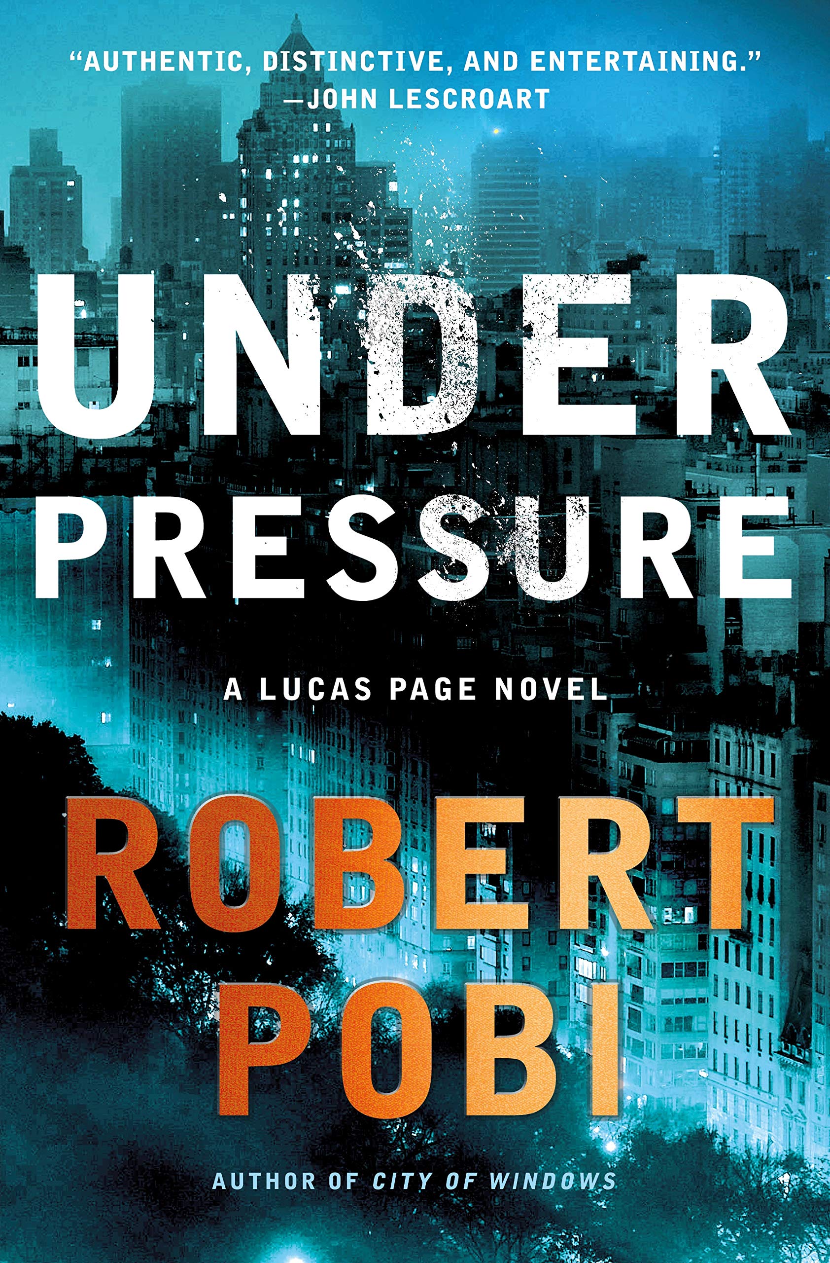 Under Pressure: A Lucas Page Novel (Lucas Page, 2),Used