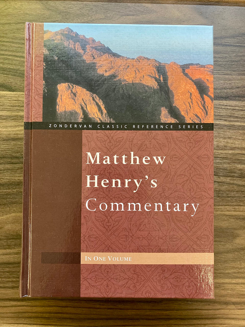 Matthew Henry's Commentary One Volume,Used