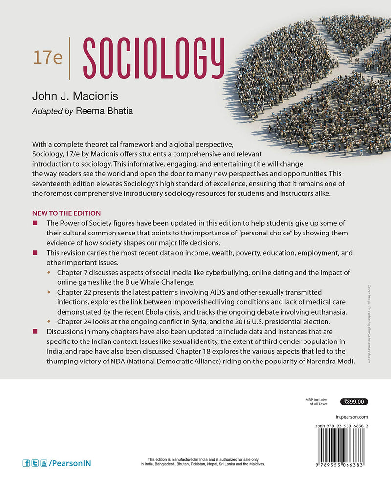 Sociology, 17Th Edition,Used