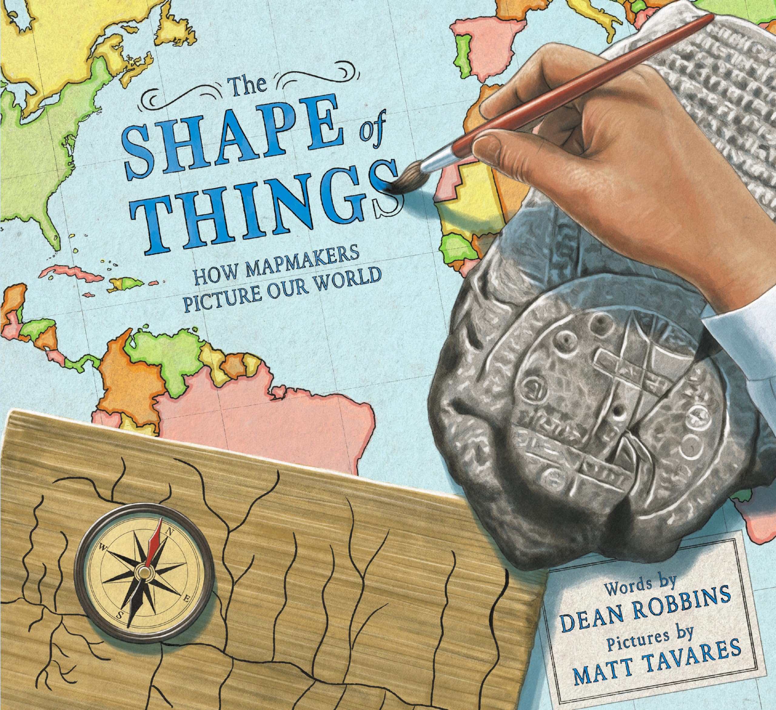 The Shape Of Things: How Mapmakers Picture Our World,Used