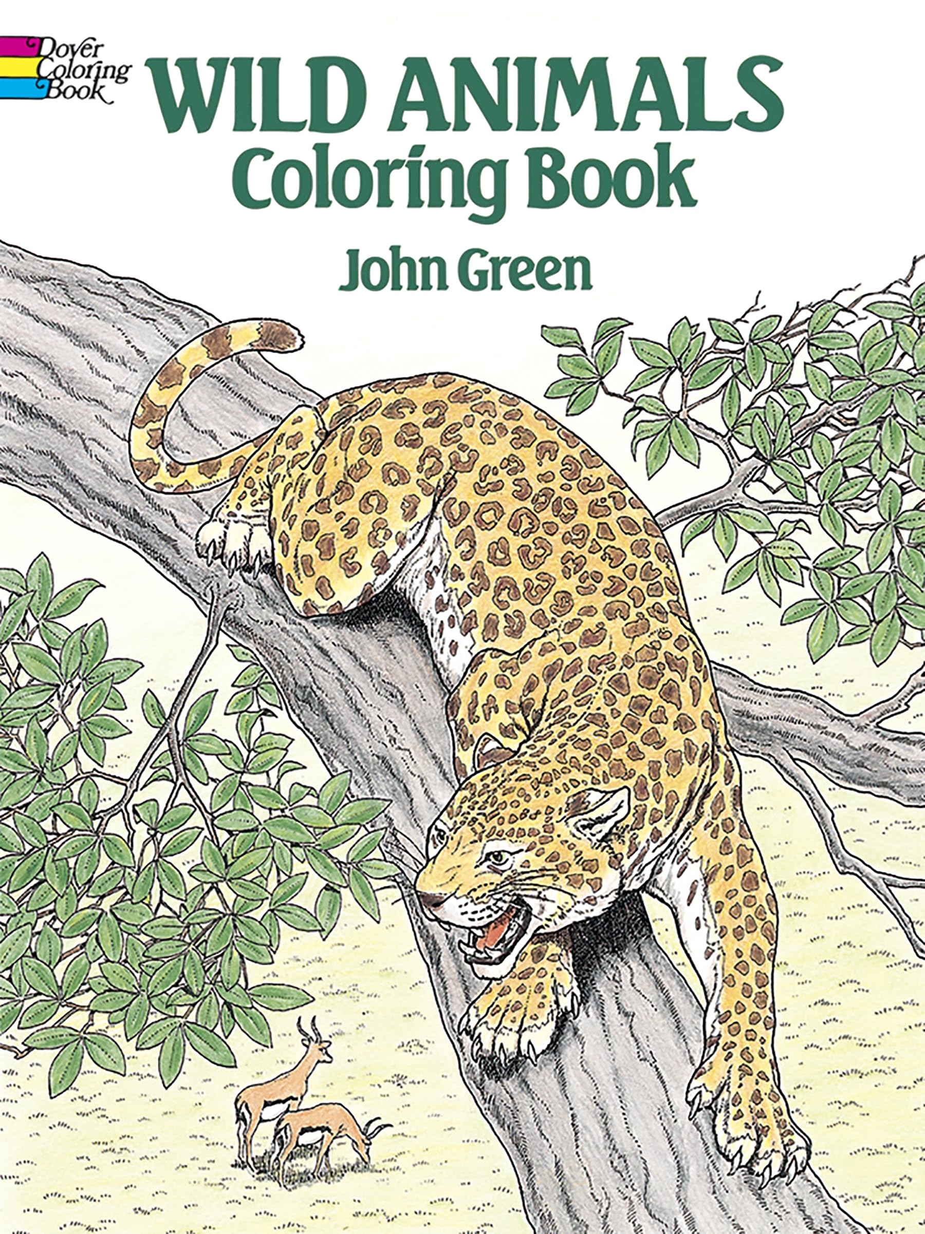 Wild Animals Coloring Book (Dover Animal Coloring Books),Used
