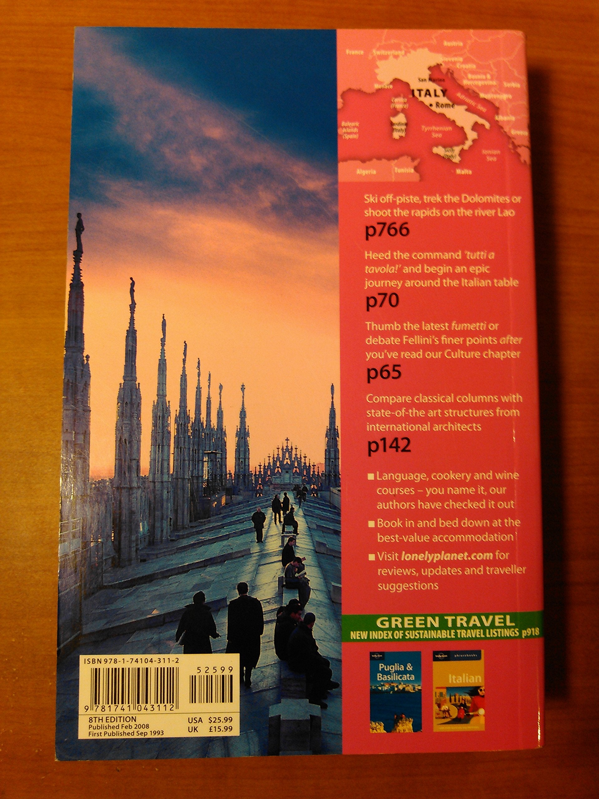 Lonely Planet Italy,Used