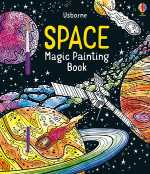 Space Magic Painting Book (Magic Painting Books),New
