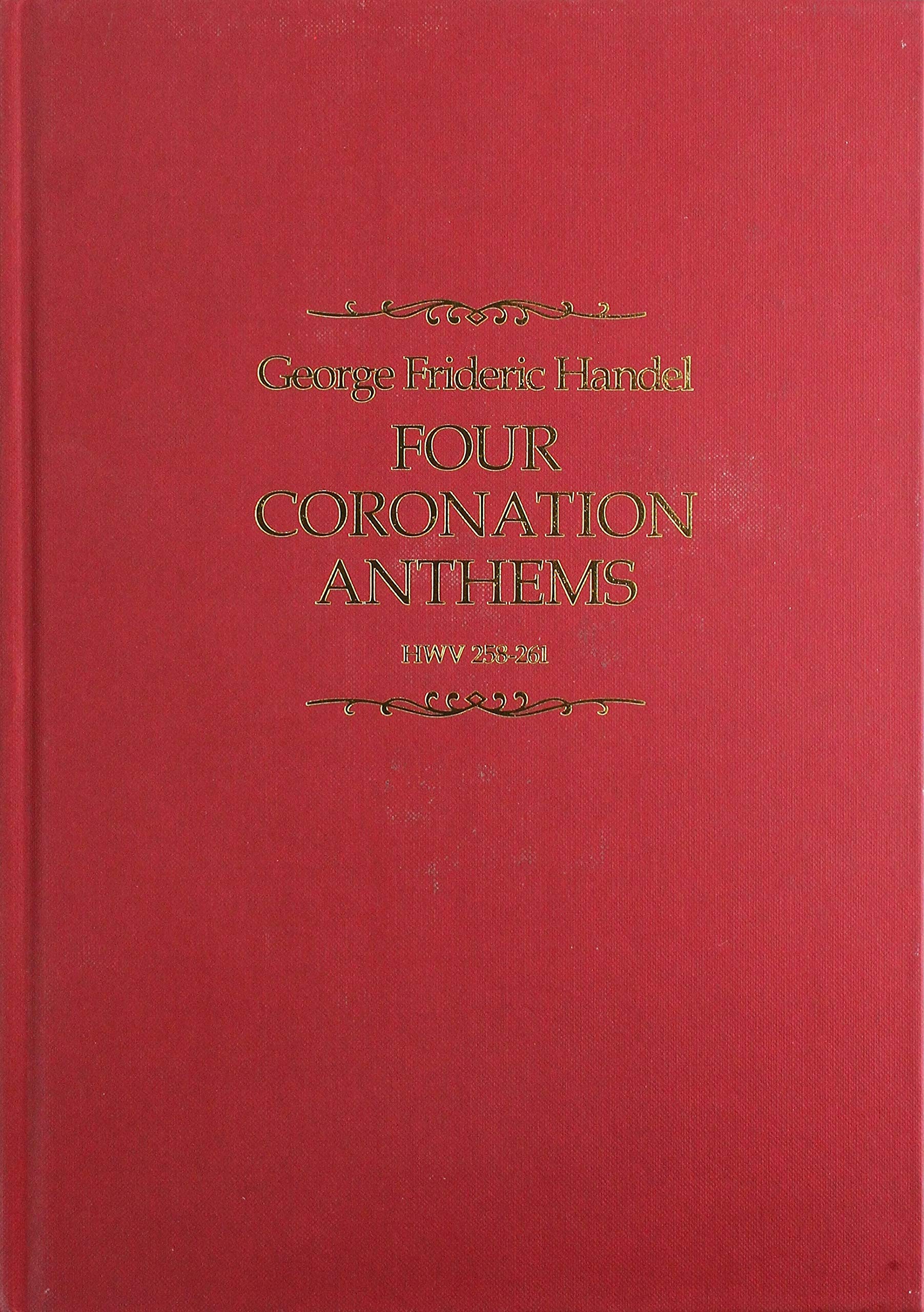 Four Coronation Anthems (Classic Choral Works),Used