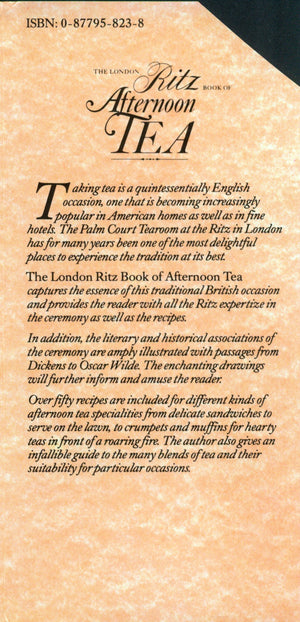 The London Ritz Book of Afternoon Tea,Used