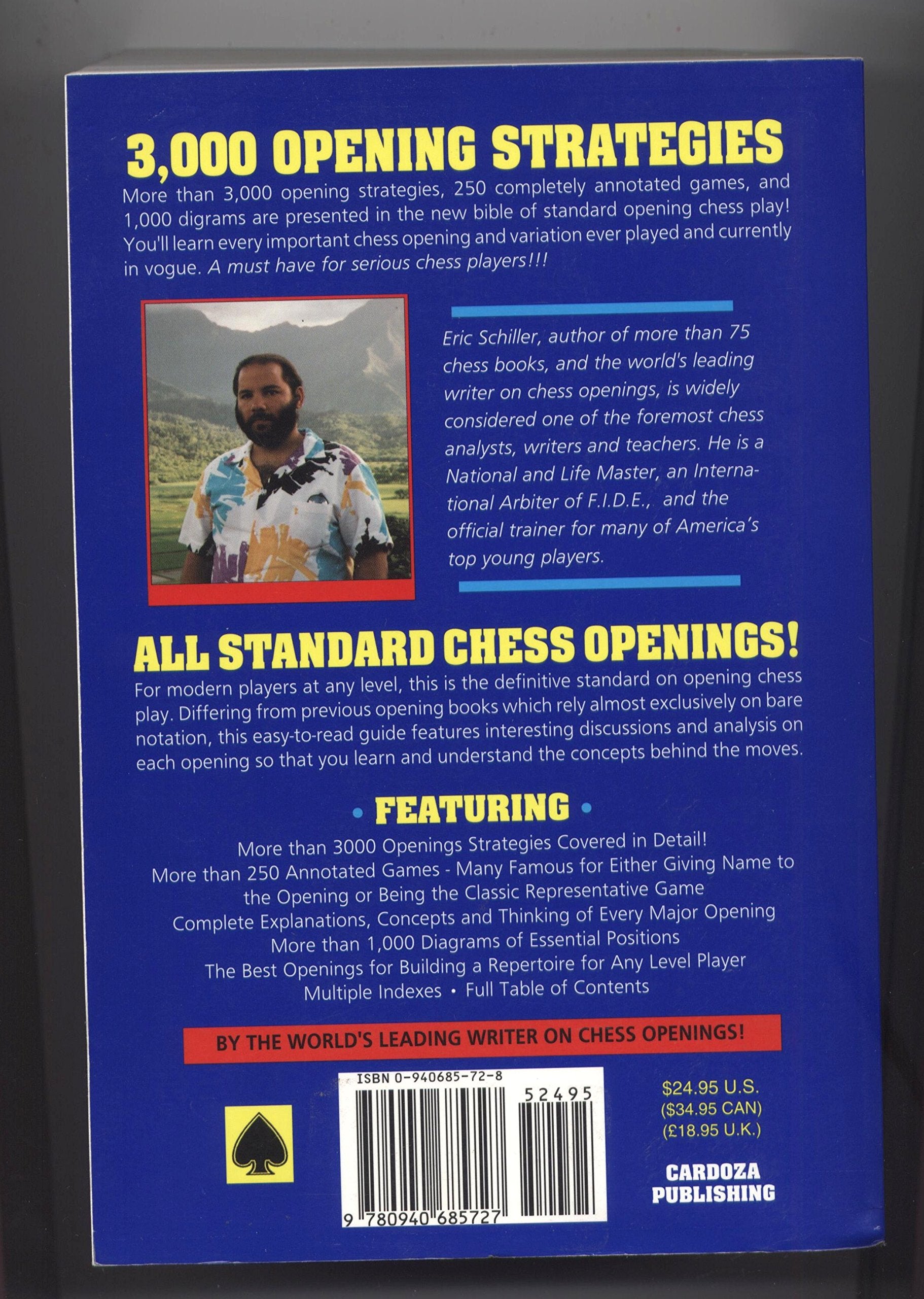 Standard Chess Openings,Used