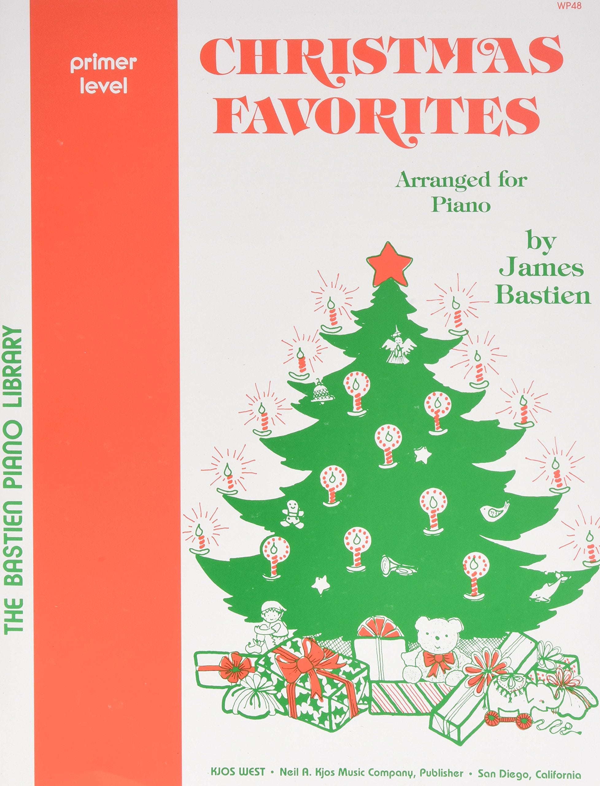 WP48  Christmas Favorites  Primer Level,Used