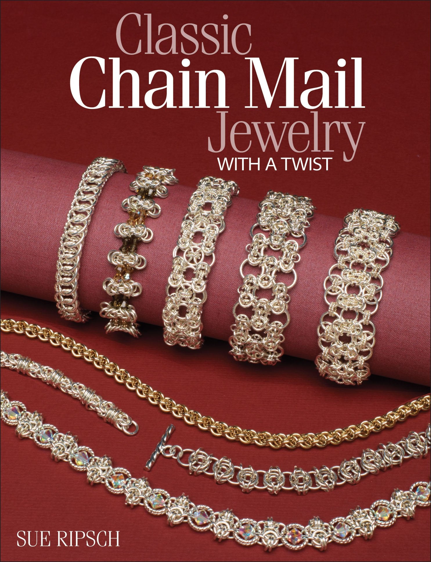Classic Chain Mail Jewelry With a Twist,New