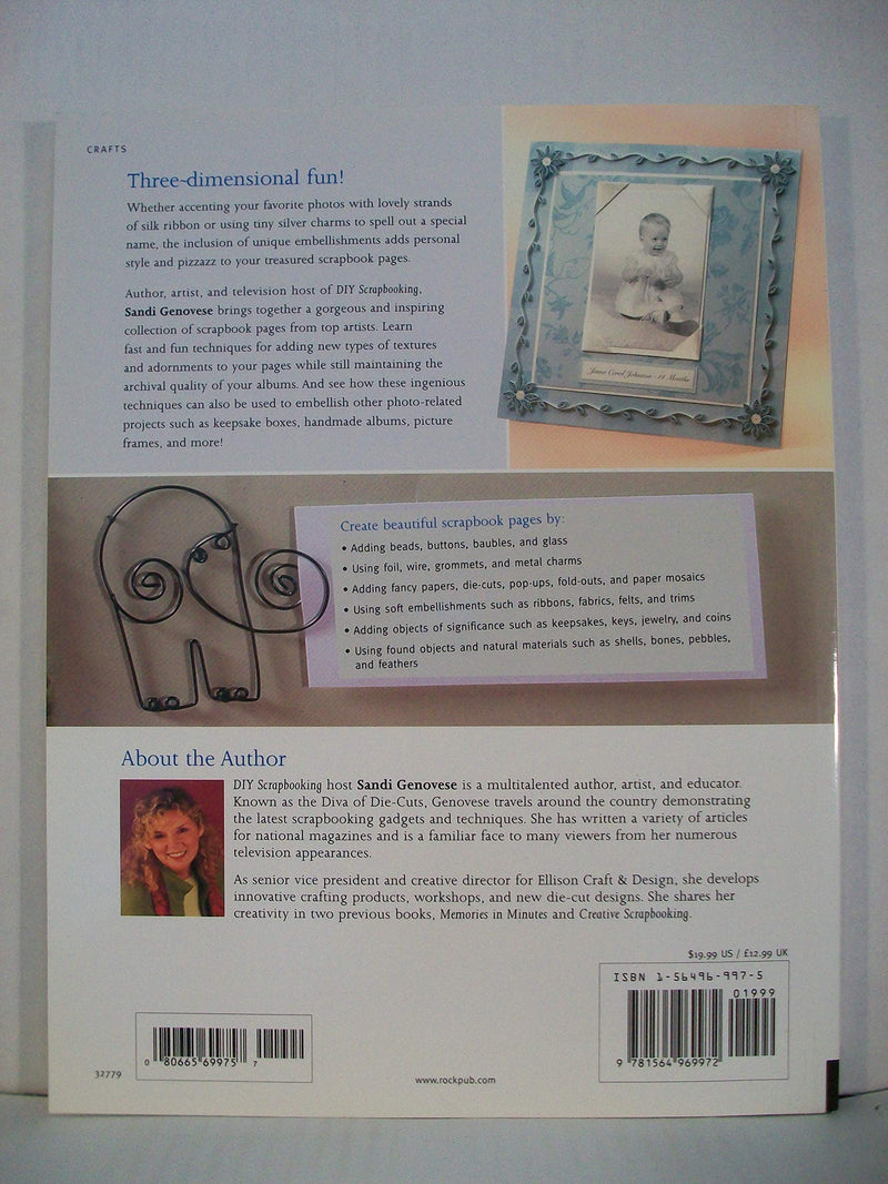 Sandi Genovese's Three Dimensional Scrapbooks: Tricks for Adding Texture and Style to Your Pages,Used