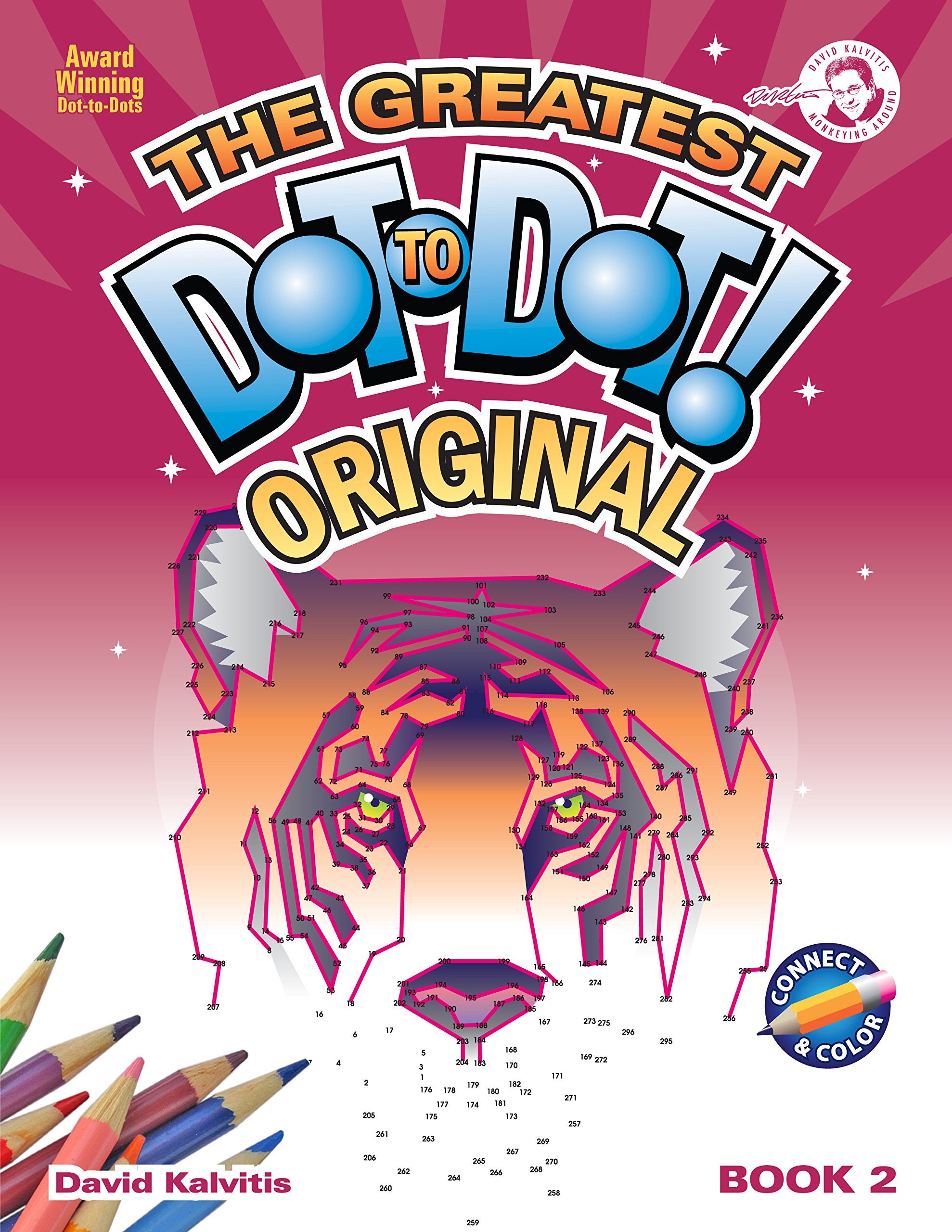 Greatest DottoDot Book in the World (Book 2)  Activity Book  Relaxing Puzzles,Used