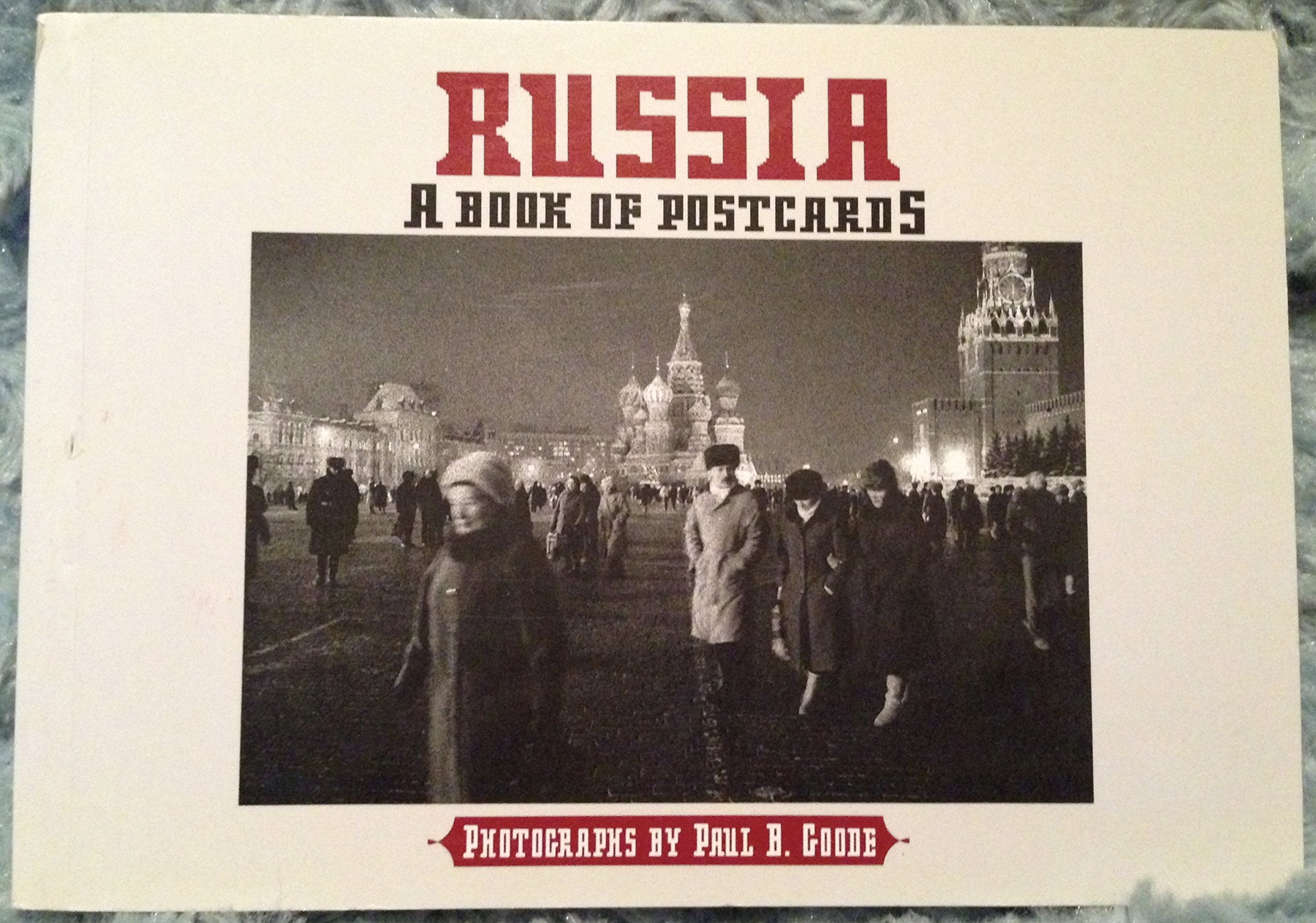 Russia: Photographs by Paul B. Goode, Postcard Book,Used