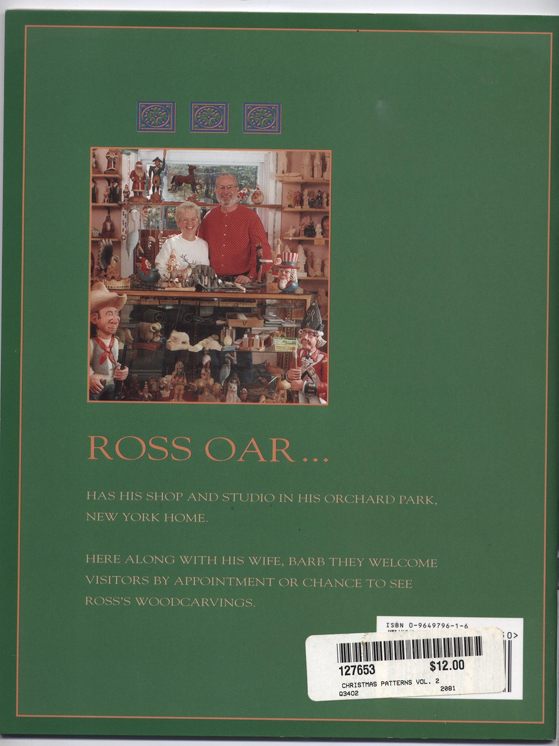 Christmas Heirloom Patterns for Woodcarving Volume 2 (2),Used