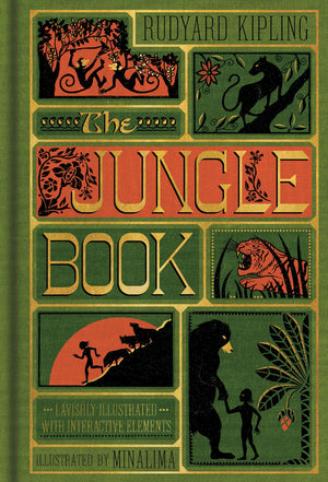 The Jungle Book (Minalima Edition) (Illustrated With Interactive Elements),Used