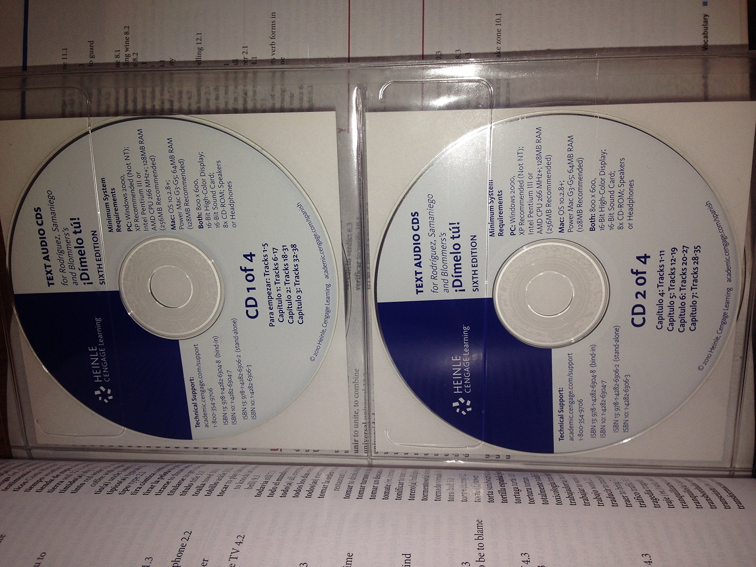 Dimelo tu!: A Complete Course (with Audio CD) (World Languages),Used