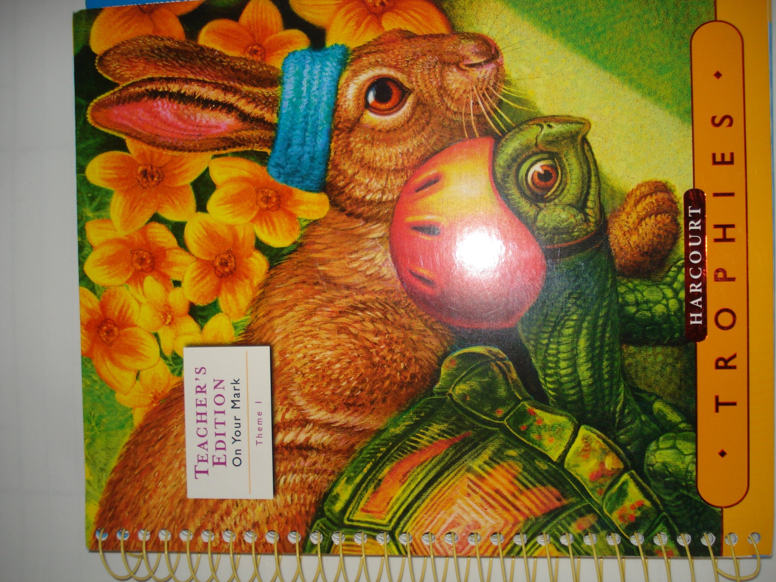On Your Mark, Level 32, Theme 1, Grade 3, Teacher's Edition (Trophies),Used