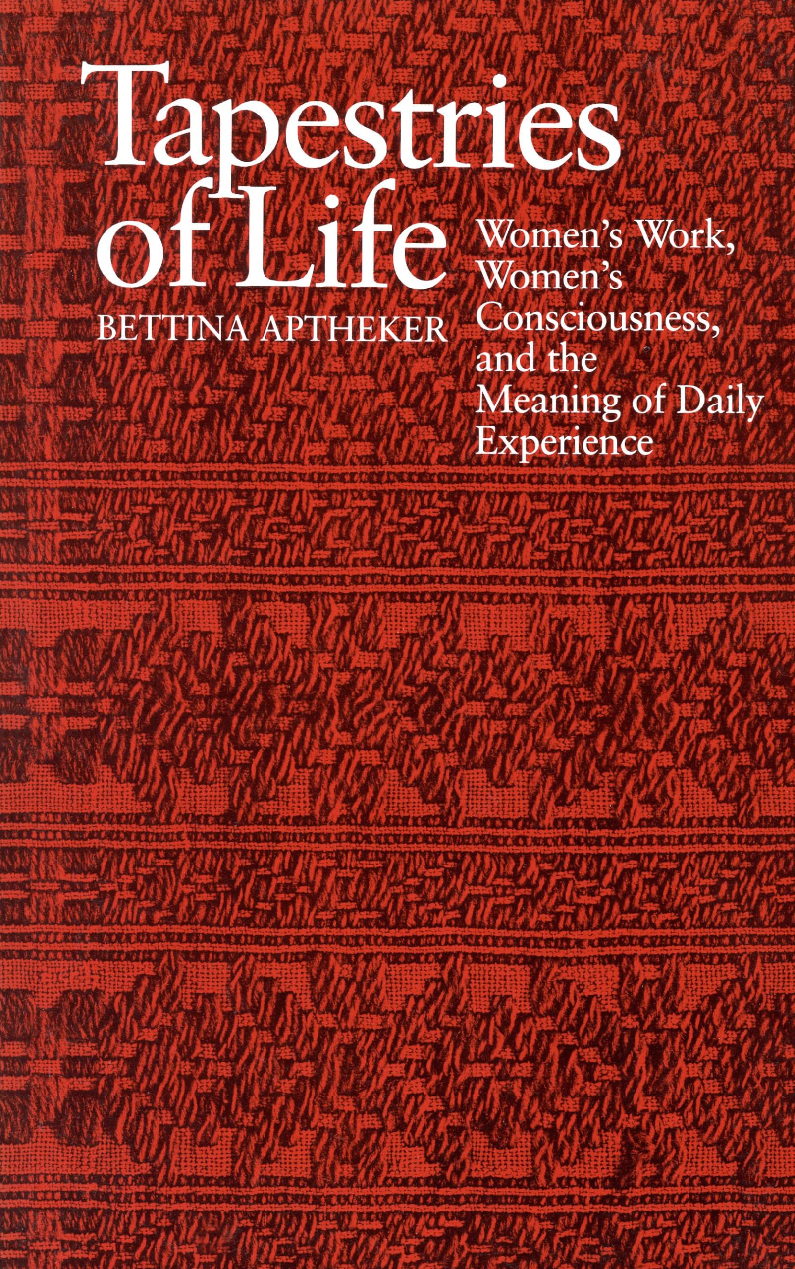 Tapestries of Life: Women's Work, Women's Consciousness, and the Meaning of Daily Experience,Used