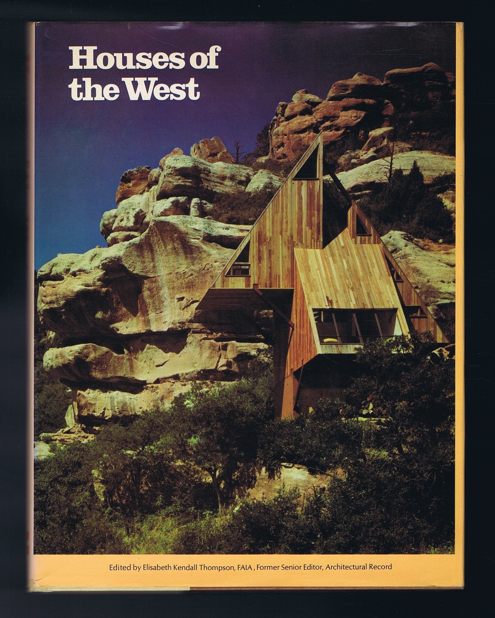 Houses of the West (An Architectural Record Book),New