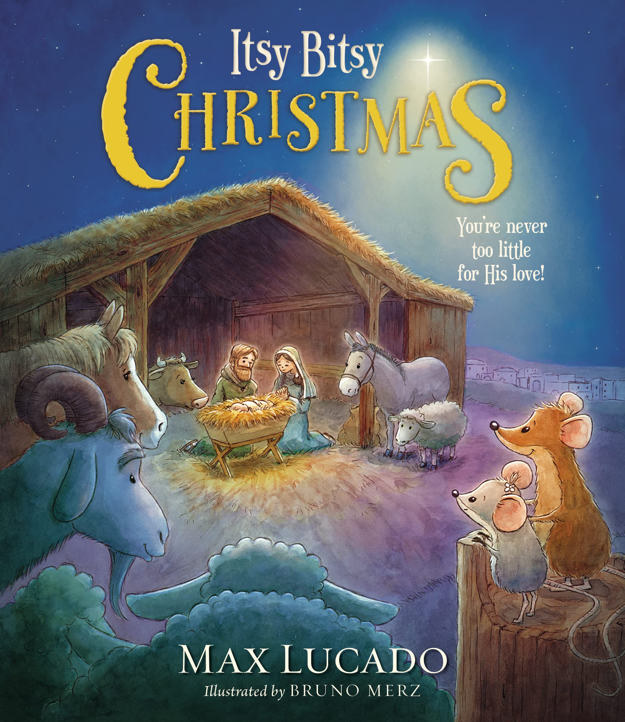 Itsy Bitsy Christmas: A Reimagined Nativity Story for Advent and Christmas,Used